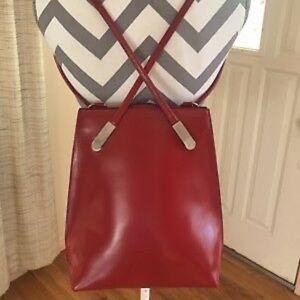 Frederic Paris Convertible Leather Purse